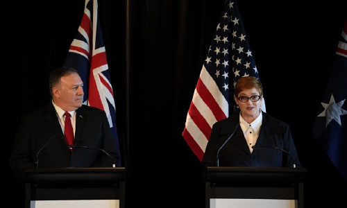 Washington Urges Australia to ‘Be Partner’  in Confronting Iran in Gulf Standoff