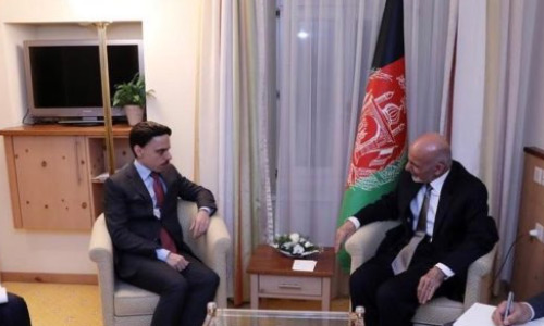 Ghani, Saudi FM Discuss  Developments in Region