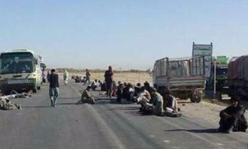 Residents Demand Security on Kandahar-Uruzgan Road