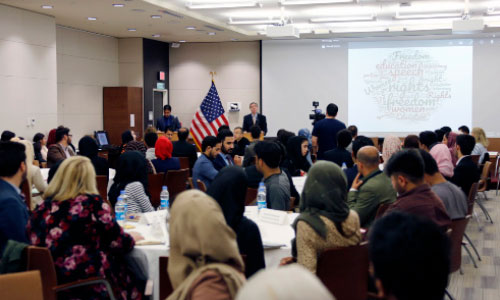 U.S. Embassy Hosts ‘Youth and Peace’  Roundtable for 120 Young Afghan Leaders
