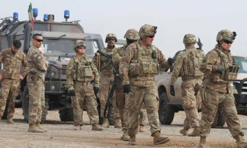 24 US Soldiers Prepare for  Deployment to Afghanistan