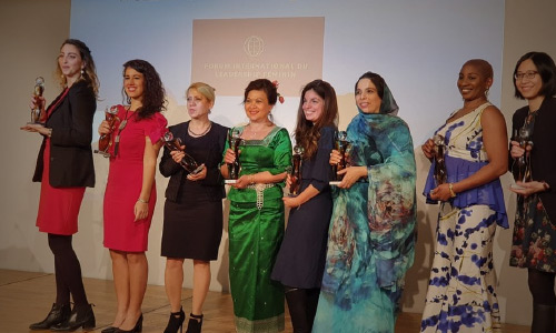 Female Afghan Journalist Among The  10 European International Leadership Award Winners