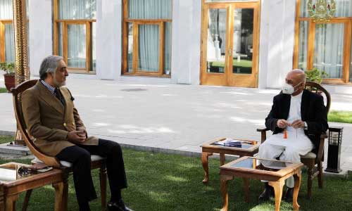 Abdullah First Meeting with  President Ghani Since Pakistan Visit.