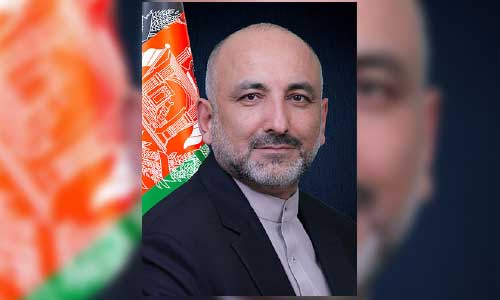Atmar, Jaishankar Confer on  Afghan Peace Process