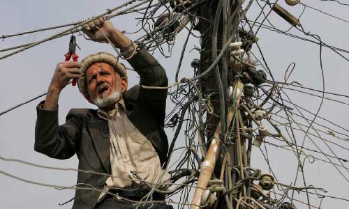 Afghan Electricity Company Cuts Power Supply to Dozens of Major Defaulters