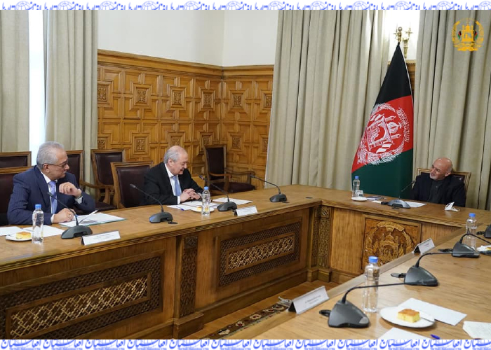 Ghani, Uzbek FM Discuss Ties, Peace Process