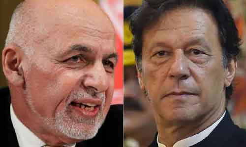 Ghani and Pakistan’s PM Discuss Peace Efforts, Other Issues of Bilateral Interest