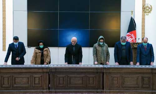 Members of Independent Commission for Combating Corruption  Swore Allegiance