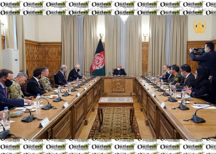 President Ghani Meets  US Acting Secretary of  Defense in Kabul