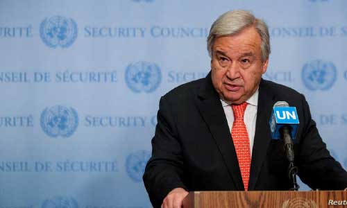 UN Chief Condemns Nangarhar Attack,  Urges Speedy Political Settlement