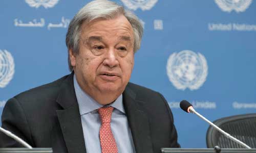 UN Chief Stresses Urgency of  Ending Violence