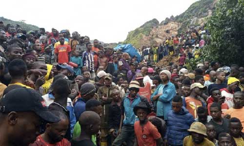 More than 50 killed at collapsed gold mine  in eastern Congo