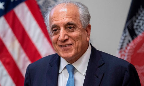 Khalilzad in Norway  Briefs Officials about  Intra-Afghan Talks