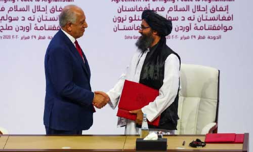 Taliban Warns U.S Over  Violating Peace Agreement