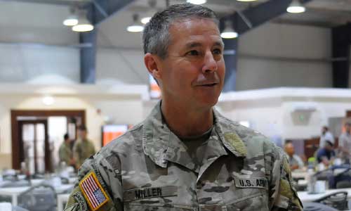 Taliban Must Reduce Violence,  Says Gen. Miller
