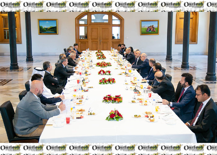Foreign Minister Atmar Meets with Regional Partners