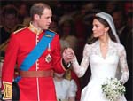 William and Kate Seal Wedding with Balcony Kisses 