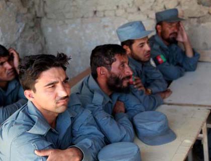 Over 10,000  Afghan Policemen Receive Training  to Boost Capacity