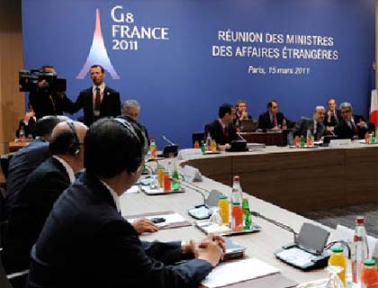 G-8 Leaders to Marshal Support for Arab Nations