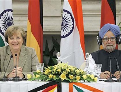 Merkel, Singh Discuss  Afghanistan and Fight Against Terror