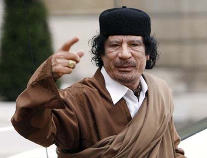 Kadhafi to  Stay Out of Libya Peace Talks: AU Panel