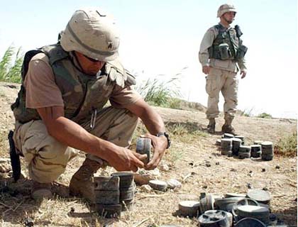 80,000 People Face Landmine Danger in Western Zone