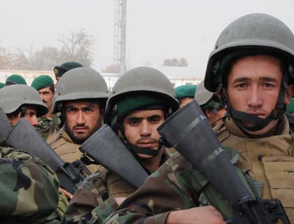 Afghan Troops to Be Provided with Armored Personnel Carriers