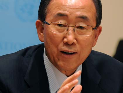 UN Chief Urges Leaders to Meet People's Demands
