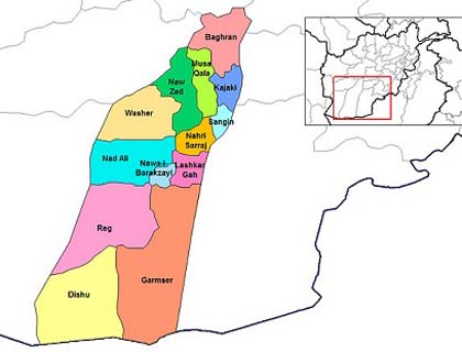 77 Insurgents Killed in  Helmand Clashes: Officials
