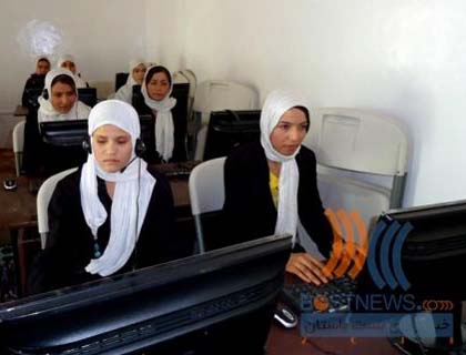 Girls Now Have  Access to the Internet in Dawlat Abad