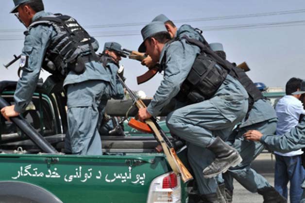 afghan police jumping 