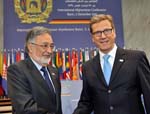 Pakistan will Support  Peace Process: Westerwelle
