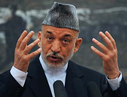 Karzai  Opposes Foreign  Advisors in ECC
