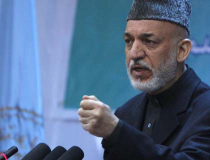Continuation of Violence Unacceptable: Karzai