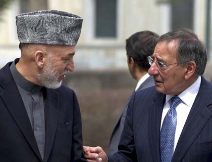 Karzai, Panetta Discuss “Insider Attacks”