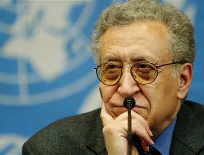 UN Mediator to  Talk with Syrian Govt., Opposition