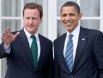 Obama and Cameron to Focus on Global Security