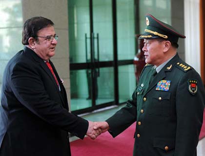 Chinese DM Holds Talk with Afghan Counterpart